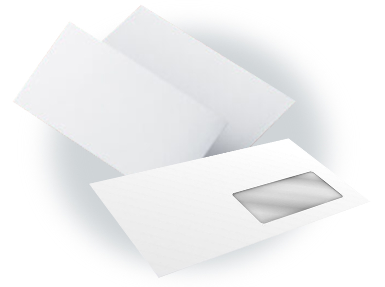 100 Clear Window Envelopes, Letters & Mailing Labels